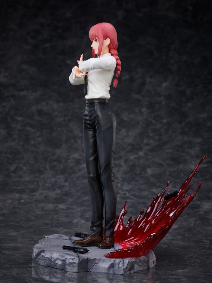 Chainsaw Man Makima figure with base in 1/7 scale pose