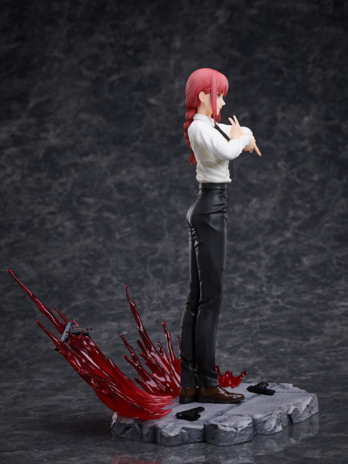 Chainsaw Man Makima figure with base in 1/7 scale pose