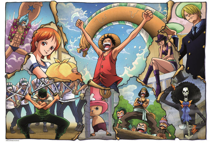 One Piece Math Clementoni Puzzle HQC Anime Cube One Piece 500 Piece Puzzle #1 – Puffs ...