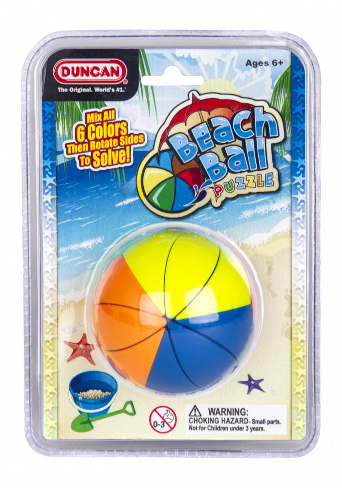 Duncan rotating puzzle ball for travel and quiet play