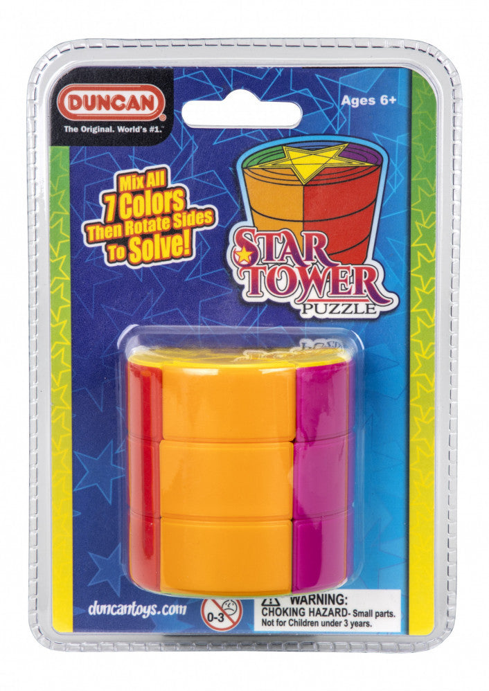 Duncan Star Tower advanced tower puzzle with 7 color levels
