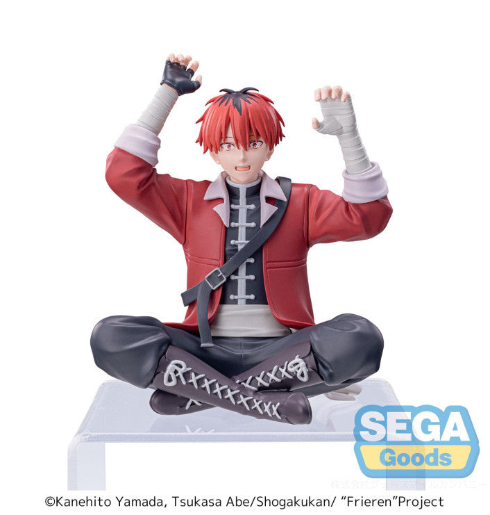 Frieren anime figure Stark perching pose collectible PVC