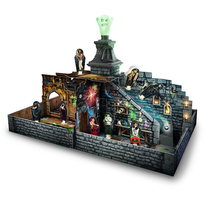 Ghost Castle board game haunted house traps and glow ghost