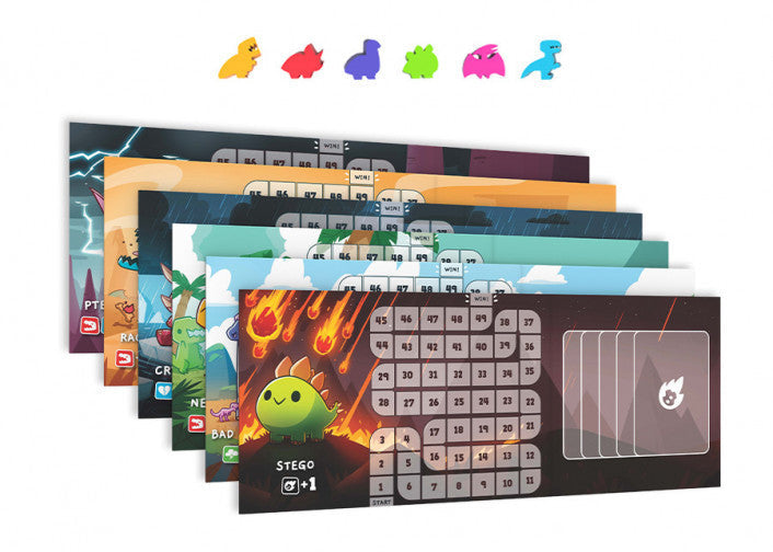 Happy Little Dinosaurs family card game box art