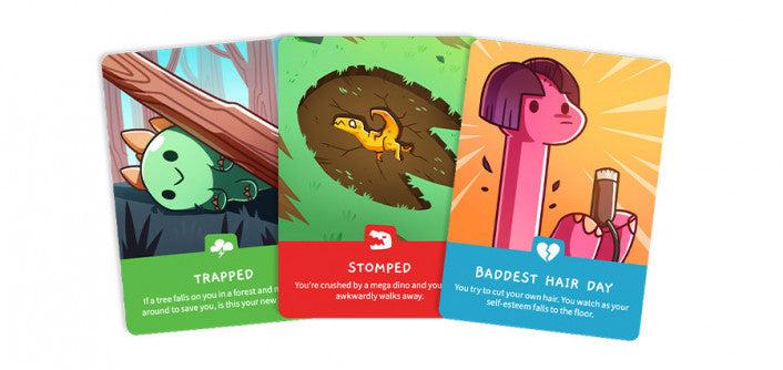 Happy Little Dinosaurs family card game box art
