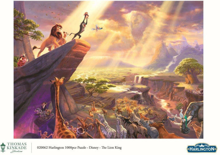 Thomas Kinkade The Lion King 1000 piece puzzle image