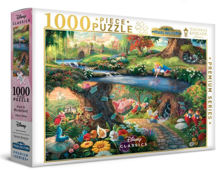 Alice in Wonderland 1000 piece Disney puzzle box