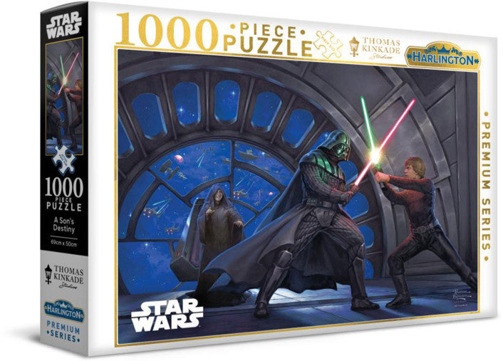 Star Wars puzzle by Thomas Kinkade with 1000 pieces