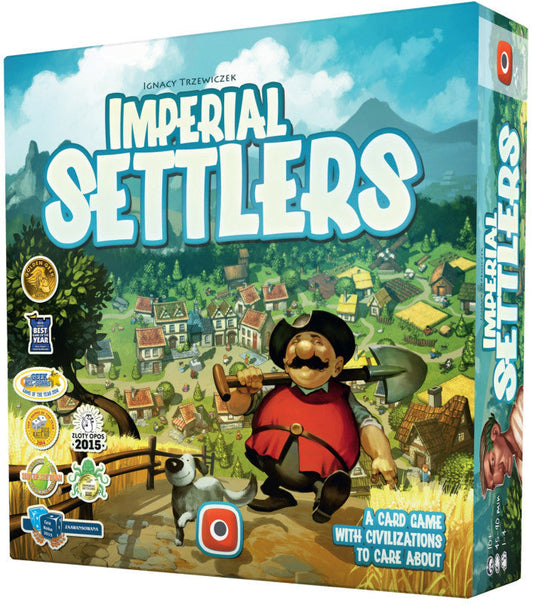 Imperial Settlers board game empire building strategy