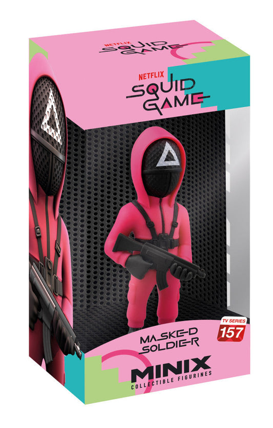 Squid Game Masked Guard Triangle collectible figure