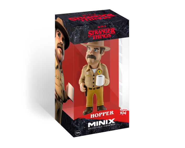 Stranger Things Hopper action figure collectible display