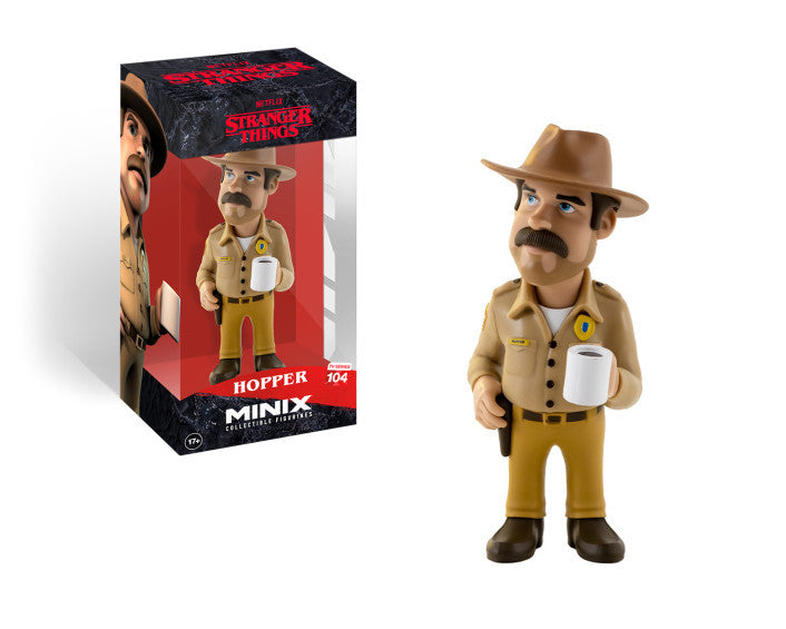 Stranger Things Hopper action figure collectible display