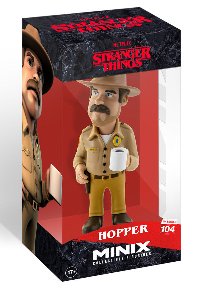 Stranger Things Hopper action figure collectible display