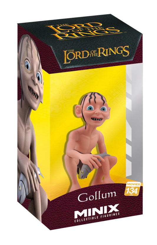 Lord of the Rings Gollum mini figure by MINIX on display