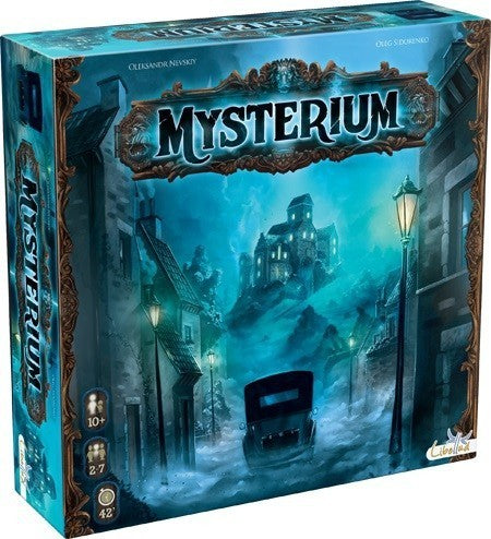 Mysterium cooperative murder mystery board game box