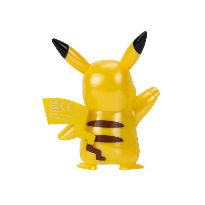 Pikachu figure 3 inch from Pokemon Select metallic series