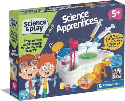 STEM science kit with lab tools for kids aged 5 and up
