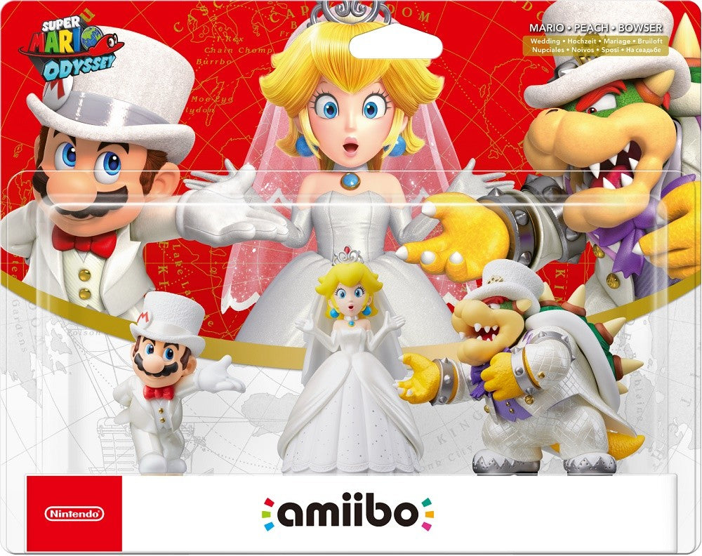 Amiibo Super Mario Odyssey - Triple Pack