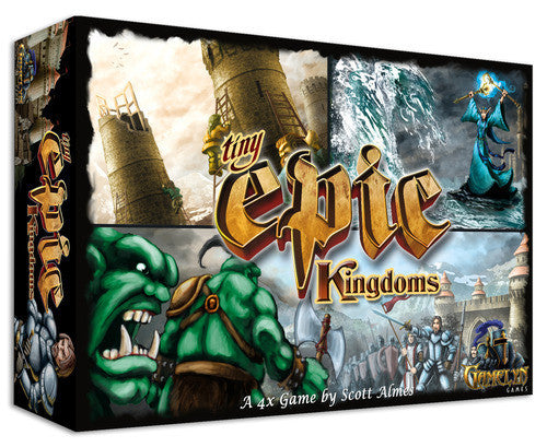 Tiny Epic Kingdoms fantasy strategy board game box
