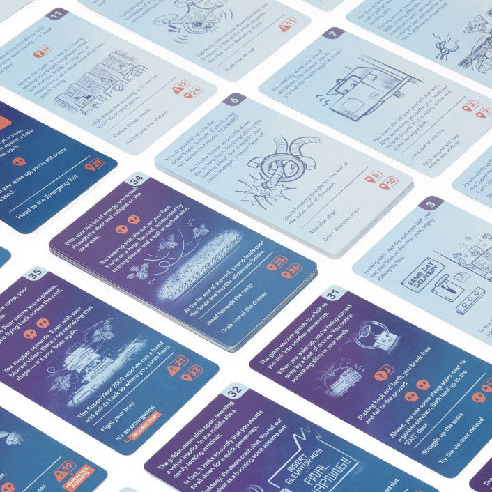 What Next board game adventure challenge with tower