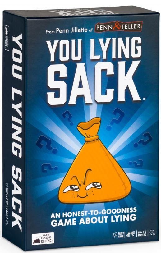 You Lying Sack fantasy board game party play set
