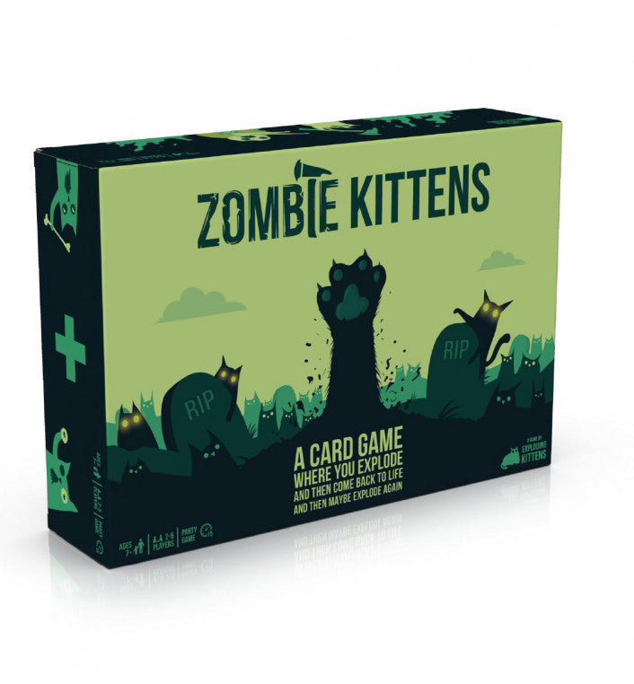 Zombie Kittens Exploding Kittens expansion card game