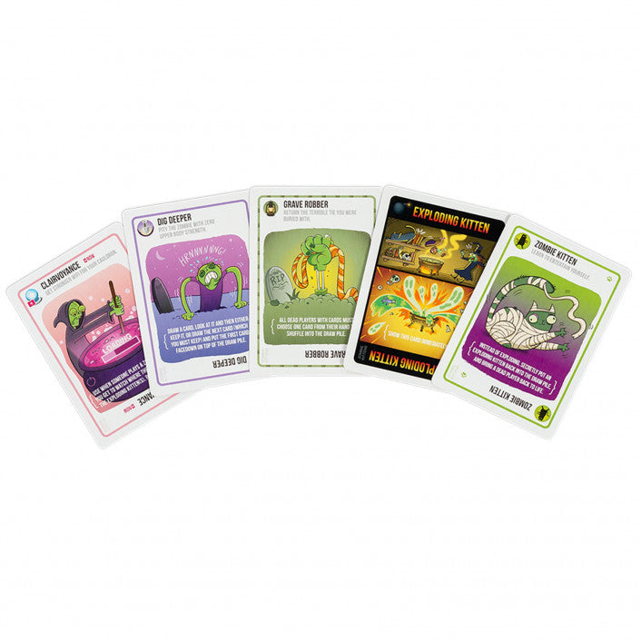 Zombie Kittens Exploding Kittens expansion card game