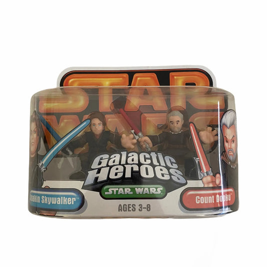 Anakin and Dooku Galactic Heroes Star Wars figures