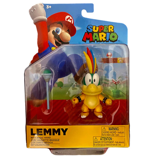 Lemmy figure from World of Nintendo Super Mario set