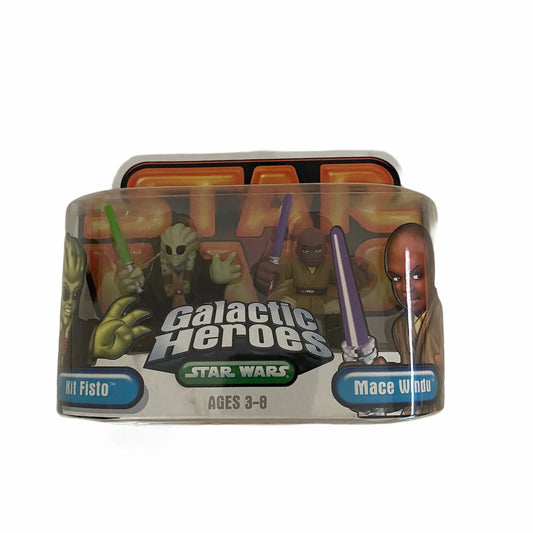 Kit Fisto and Mace Windu Star Wars Galactic Heroes set