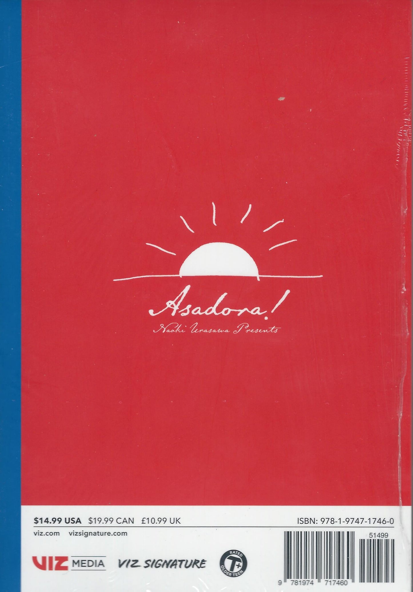 Asadora Vol 1 Japanese manga book front cover