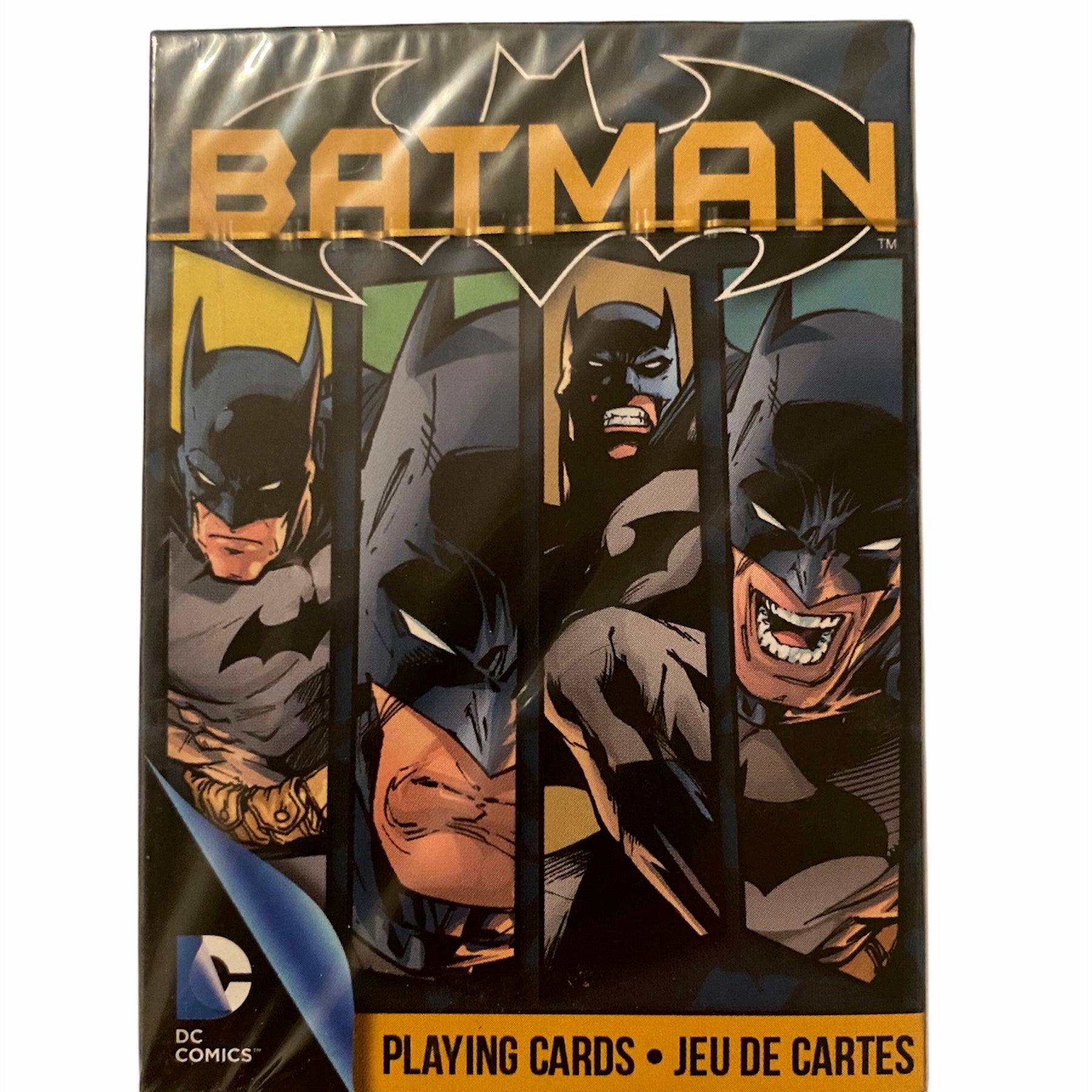 Batman card deck with official DC Comics playing cards