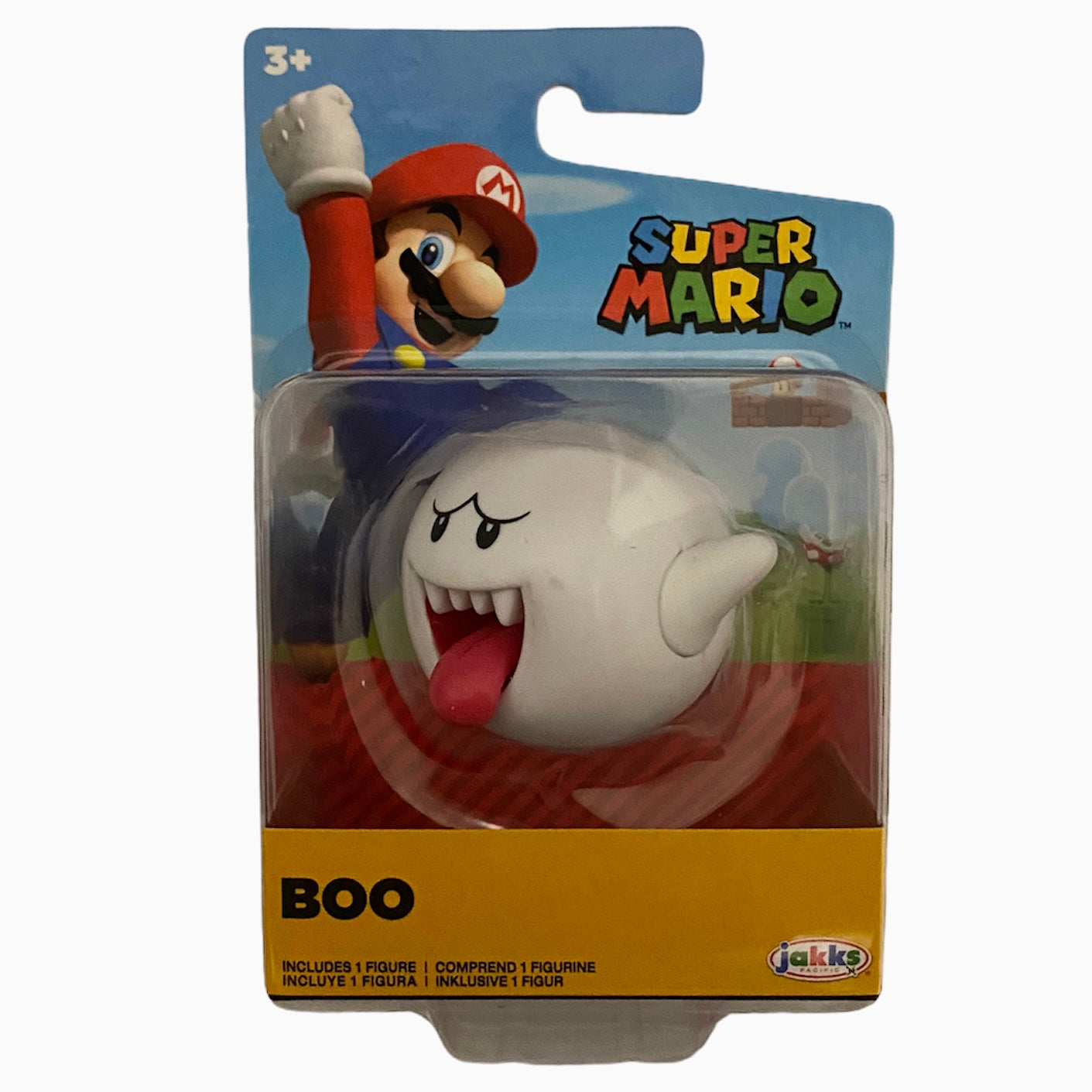Nintendo Boo Mario figure from Super Mario series 2.5"