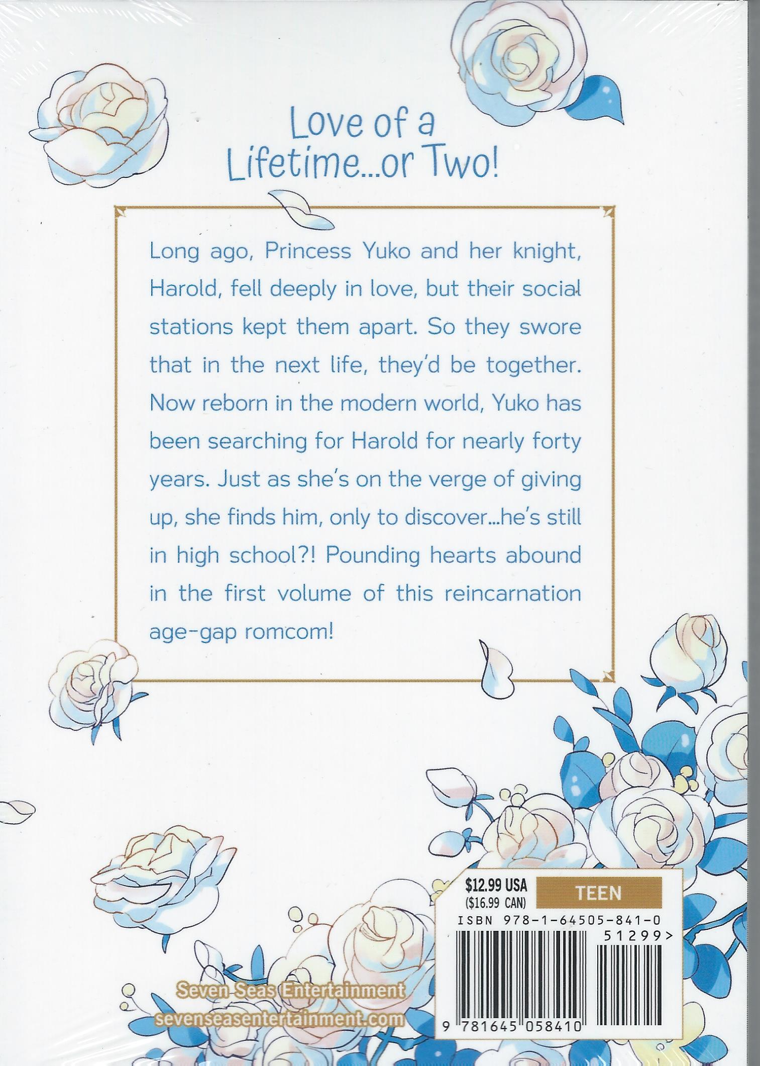 Romance manga reincarnation Shoujo manga volume one