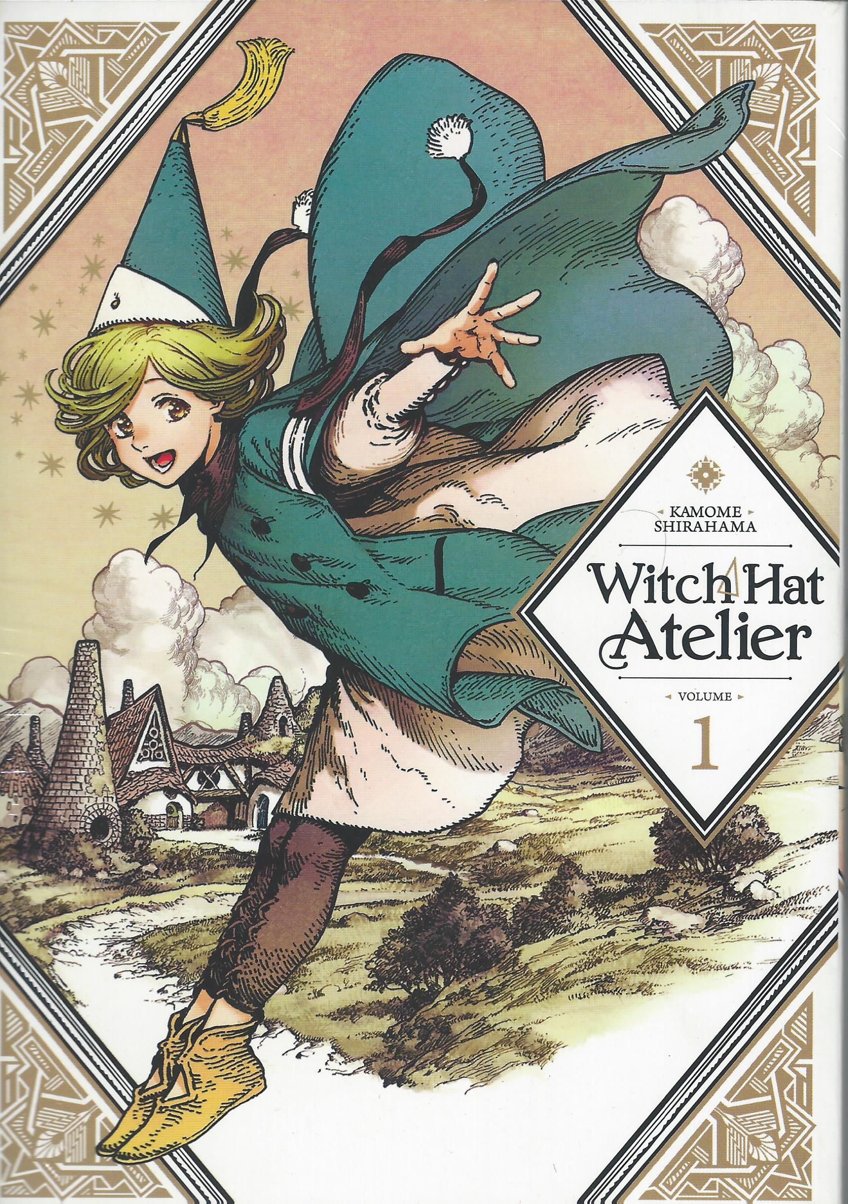 Witch Hat Atelier vol 1 fantasy manga cover 2019 edition