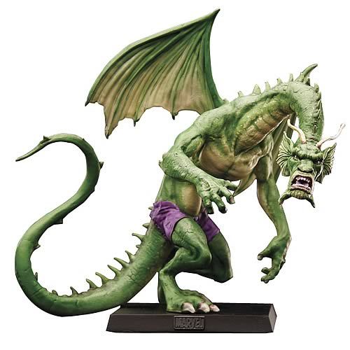 Fing Fang Foom Marvel figurine with collector magazine