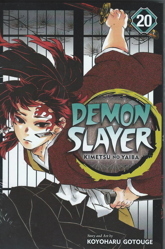 Demon Slayer manga book Volume 20 cover art display
