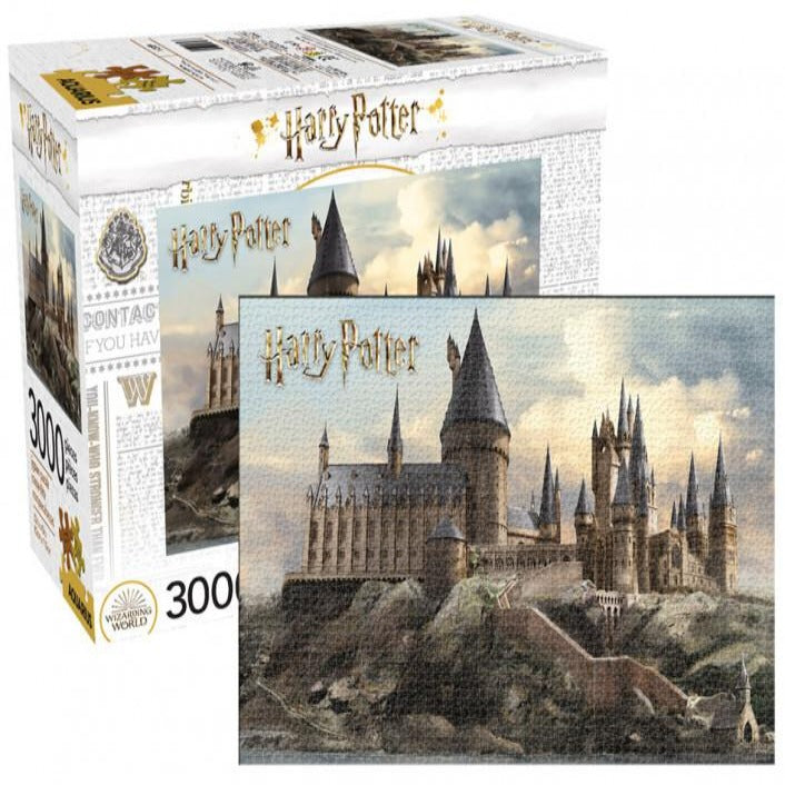 Harry Potter Hogwarts 3000 piece puzzle lake and castle view